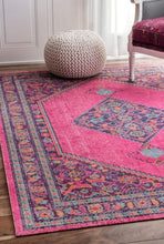 Load image into Gallery viewer, Eternal Whisper Diamond Pink Rug