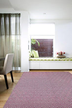Load image into Gallery viewer, Abode Diamond Design Pink Rug