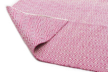 Load image into Gallery viewer, Abode Diamond Design Pink Rug