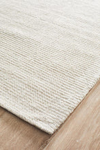 Load image into Gallery viewer, Allure Ivory Cotton Rayon Rug
