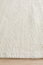 Load image into Gallery viewer, Allure Ivory Cotton Rayon Rug
