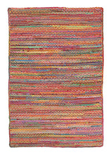 Load image into Gallery viewer, Atrium Expo Jute And Cotton Rug Multi