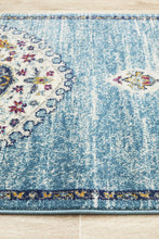 Load image into Gallery viewer, Babylon 202 Blue Runner Rug