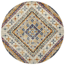Load image into Gallery viewer, Babylon 203 White  Round Rug