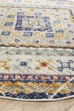 Load image into Gallery viewer, Babylon 203 White  Round Rug