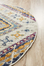 Load image into Gallery viewer, Babylon 203 White  Round Rug