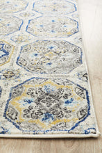 Load image into Gallery viewer, Babylon 204 Blue  Runner Rug