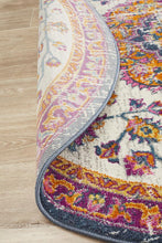 Load image into Gallery viewer, Babylon 205 White  Round Rug