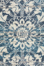 Load image into Gallery viewer, Babylon 207 Blue Round Rug