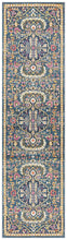 Load image into Gallery viewer, Babylon 209 Navy Runner Rug