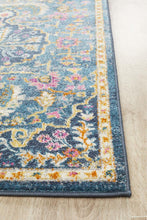 Load image into Gallery viewer, Babylon 209 Navy Runner Rug