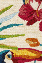 Load image into Gallery viewer, Copacabana Toucan Tropical Indoor Outdoor Rug Cream