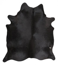 Load image into Gallery viewer, Exquisite Natural Cow Hide Black
