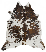 Load image into Gallery viewer, Exquisite Natural Cow Hide Black Tricolor