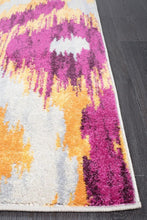 Load image into Gallery viewer, Dimensions Divinity Burst Aubergine Modern Rug