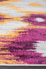 Load image into Gallery viewer, Dimensions Divinity Burst Aubergine Modern Rug
