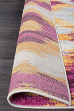 Load image into Gallery viewer, Dimensions Divinity Burst Aubergine Modern Rug