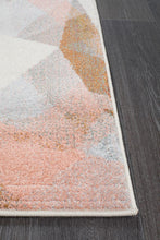 Load image into Gallery viewer, Dimensions Divinity Shatter Blush Modern Runner Rug