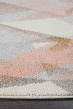 Load image into Gallery viewer, Dimensions Divinity Shatter Blush Modern Runner Rug