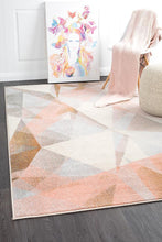 Load image into Gallery viewer, Dimensions Divinity Shatter Blush Modern Rug