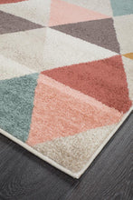 Load image into Gallery viewer, Dimensions Divinity Order Blush Modern Runner Rug
