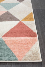 Load image into Gallery viewer, Dimensions Divinity Order Blush Modern Runner Rug