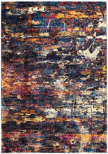 Load image into Gallery viewer, Dreamscape Splash Modern Midnight Rug