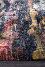 Load image into Gallery viewer, Dreamscape Splash Modern Midnight Runner Rug