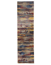 Load image into Gallery viewer, Dreamscape Strokes Modern Raspberry Rug