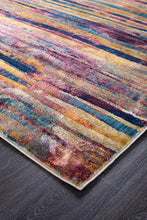 Load image into Gallery viewer, Dreamscape Strokes Modern Raspberry Rug