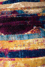 Load image into Gallery viewer, Dreamscape Strokes Modern Raspberry Runner Rug