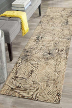 Load image into Gallery viewer, Dreamscape Artistic Nature Modern Charcoal Runner Rug