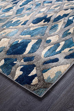 Load image into Gallery viewer, Dreamscape Ropes Modern Blue Rug