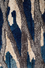 Load image into Gallery viewer, Dreamscape Ropes Modern Blue Runner Rug