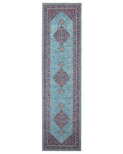 Load image into Gallery viewer, Eternal Whisper Diamond Blue Rug