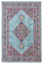 Load image into Gallery viewer, Eternal Whisper Diamond Blue Rug
