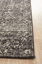 Load image into Gallery viewer, Evoke Estella Charcoal Transitional Runner Rug