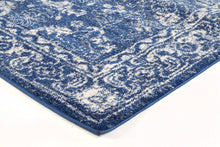 Load image into Gallery viewer, Evoke Oasis Navy Transitional Rug