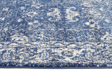 Load image into Gallery viewer, Evoke Oasis Navy Transitional Rug