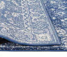 Load image into Gallery viewer, Evoke Oasis Navy Transitional Rug