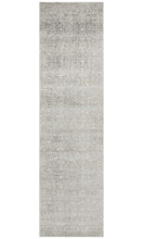 Load image into Gallery viewer, Evoke Shine Silver Transitional Runner Rug