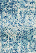 Load image into Gallery viewer, Evoke Muse Blue Transitional Runner Rug