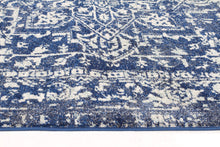 Load image into Gallery viewer, Evoke Contrast Navy Transitional Rug