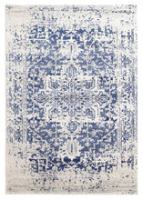 Load image into Gallery viewer, Evoke Horizon White Navy Transitional Rug