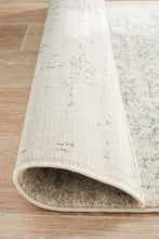 Load image into Gallery viewer, Evoke Dream White Silver Transitional Runner Rug