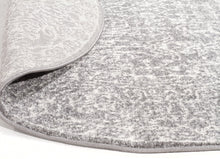 Load image into Gallery viewer, Evoke Homage Grey Transitional Round Rug