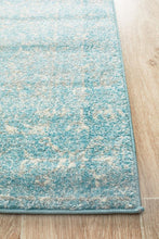 Load image into Gallery viewer, Evoke Depth Blue Transitional Runner Rug