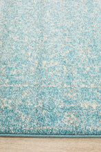 Load image into Gallery viewer, Evoke Depth Blue Transitional Runner Rug