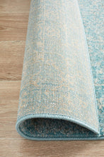 Load image into Gallery viewer, Evoke Depth Blue Transitional Runner Rug