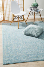 Load image into Gallery viewer, Evoke Depth Blue Transitional Rug